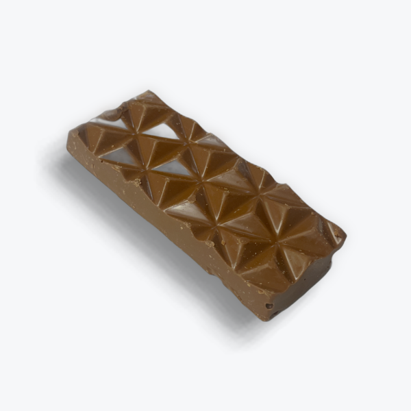 A luxurious chocolate bar on a transparent background.